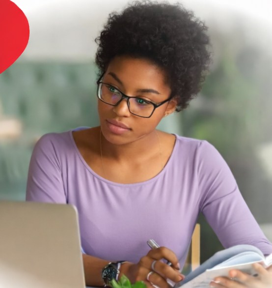 Students learning with a tutor